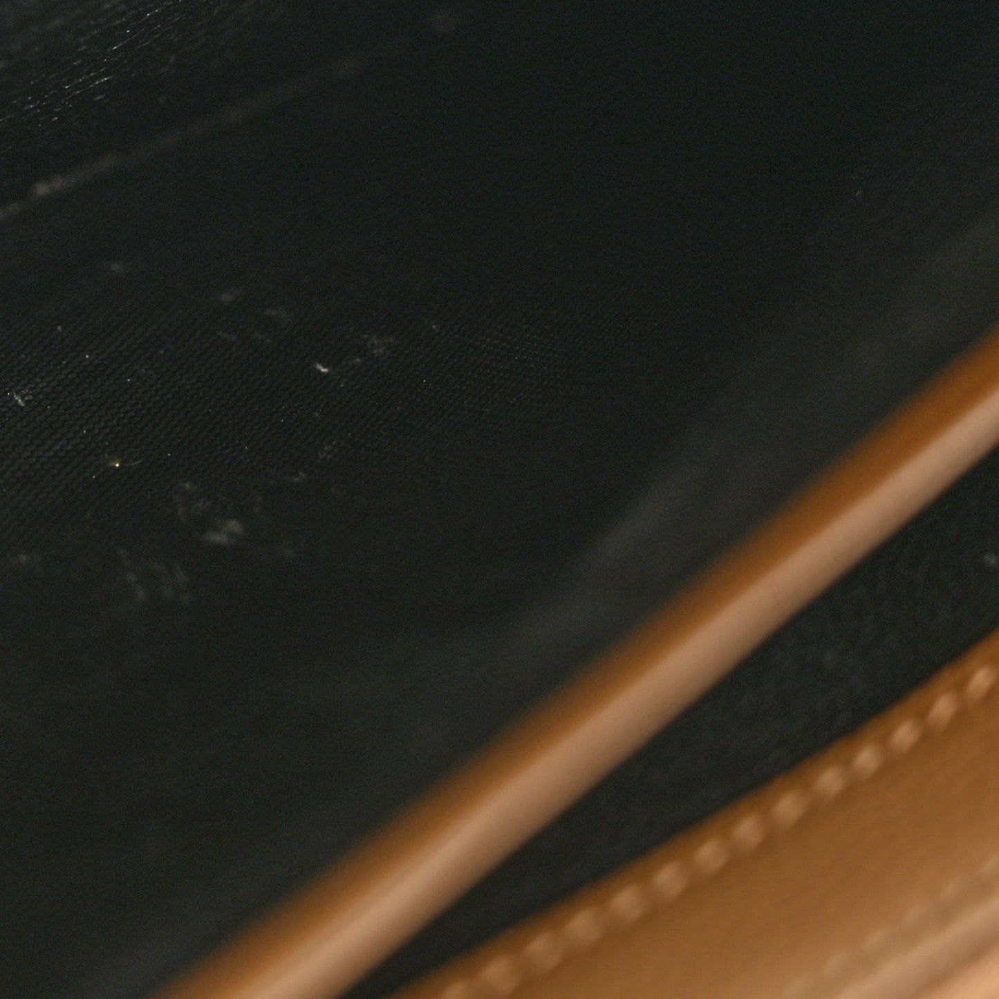 Grain De Poudre Matelasse Chevron Monogram Flap Wallet Dark Beige