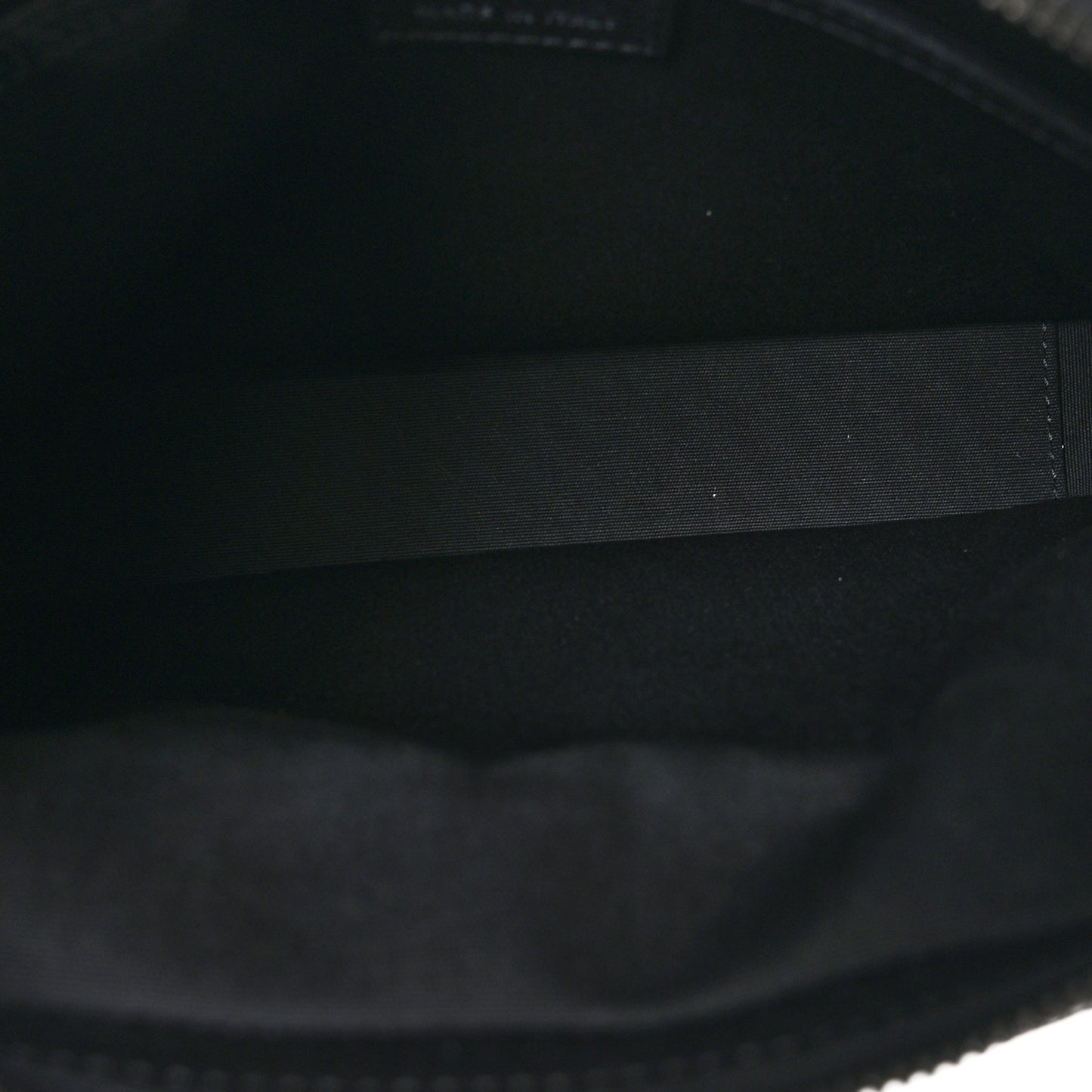 Grained Calfskin Embossed Dior Gravity Rider Zipped 2.0 Messenger Black