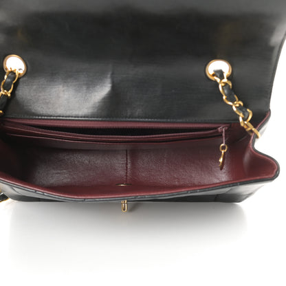 Chanel Lambskin Quilted Medium Single Flap Black 5 of 14