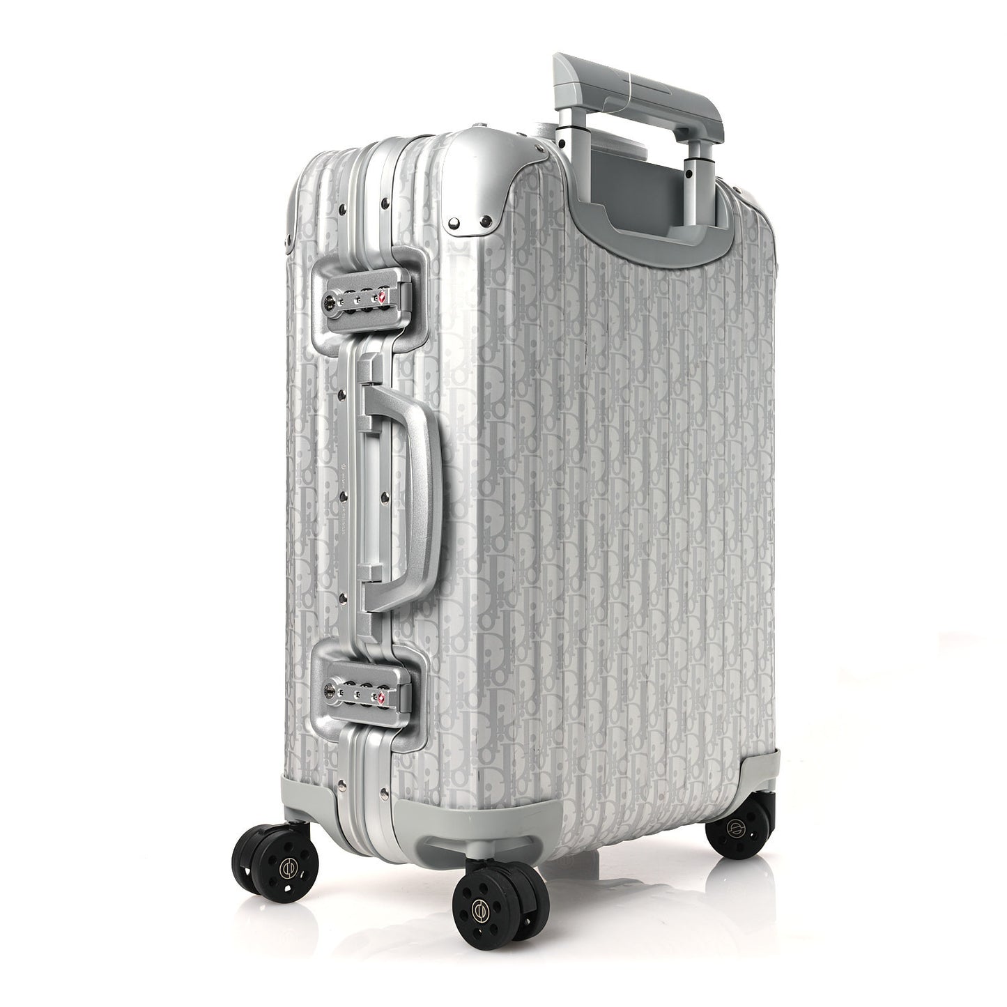 X RIMOWA Aluminum Gradient Cabin Luggage Silver