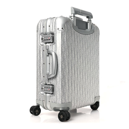 Christian Dior X RIMOWA Aluminum Gradient Cabin Luggage Silver 2 of 11