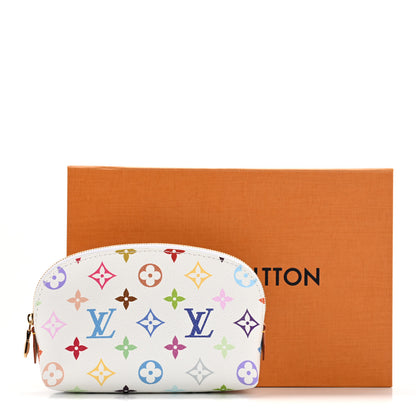 Louis Vuitton LV x TM Monogram Multicolor Cosmetic Pouch PM White 8 of 8