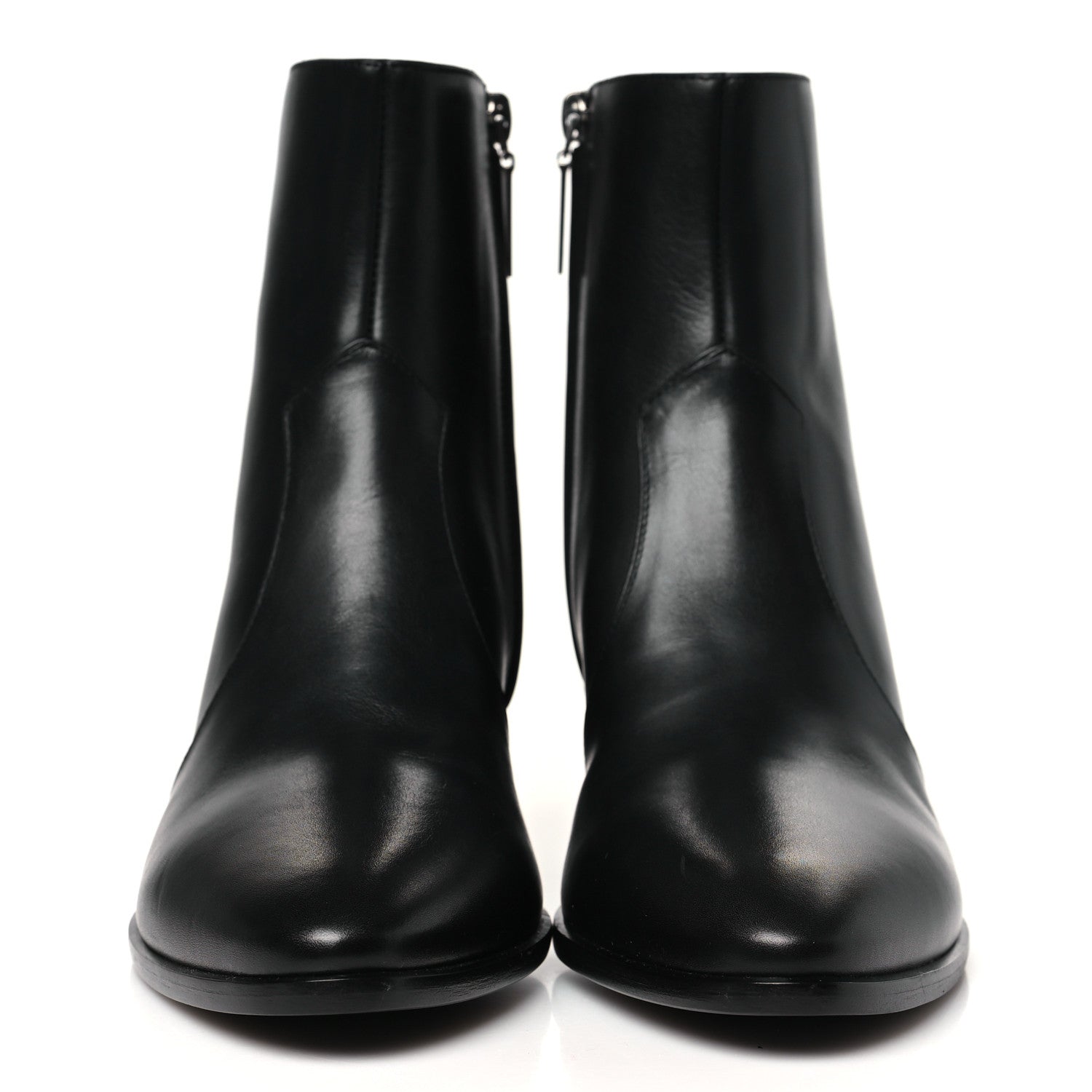 Saint Laurent Calfskin West 45 Chelsea Boots 37 Black 3 of 10
