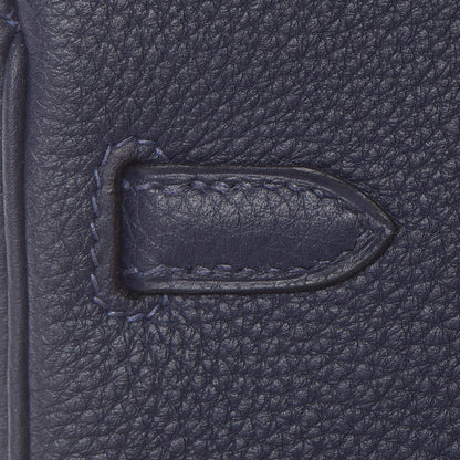 Hermes Togo Birkin 25 Bleu Nuit 15 of 38