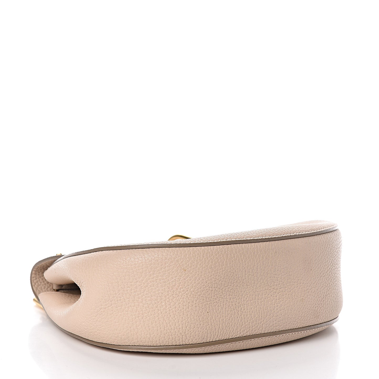 Grained Lambskin Drew Shoulder Bag Biscotti Beige