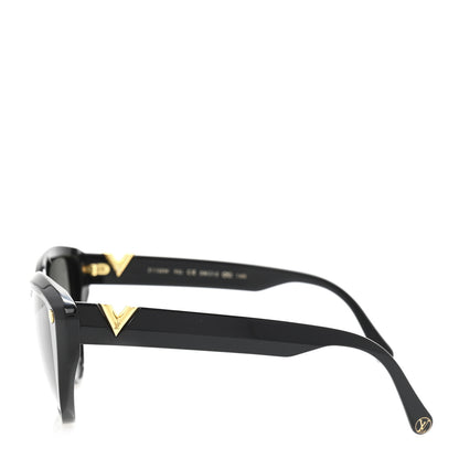 Louis Vuitton Acetate My Fair Lady Sunglasses Z1135W Black 3 of 10