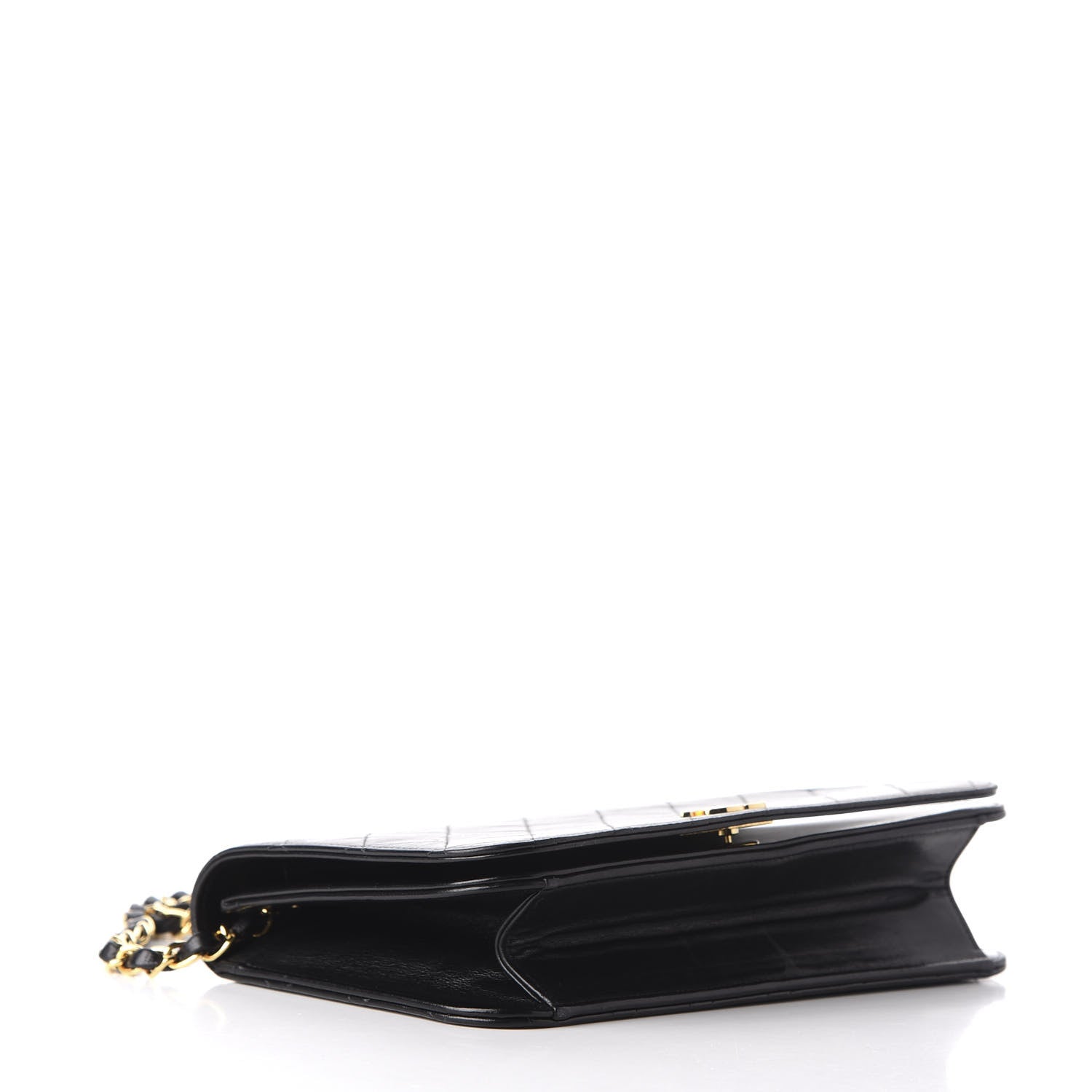 Chanel Lambskin Quilted Small Single Flap Black 4 of 11