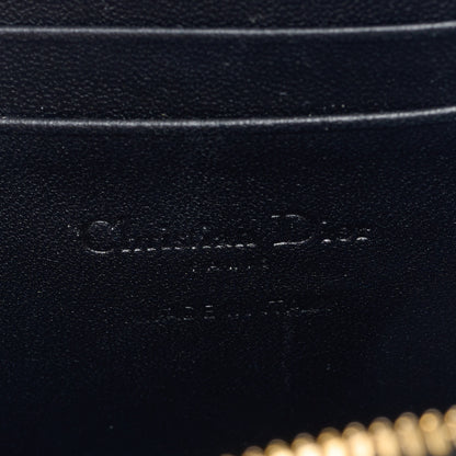 Christian Dior Lambskin Cannage Lady Dior Phone Holder Black 6 of 8