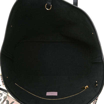 Louis Vuitton Empreinte Monogram Giant Wild At Heart Neverfull MM Creme 7 of 9