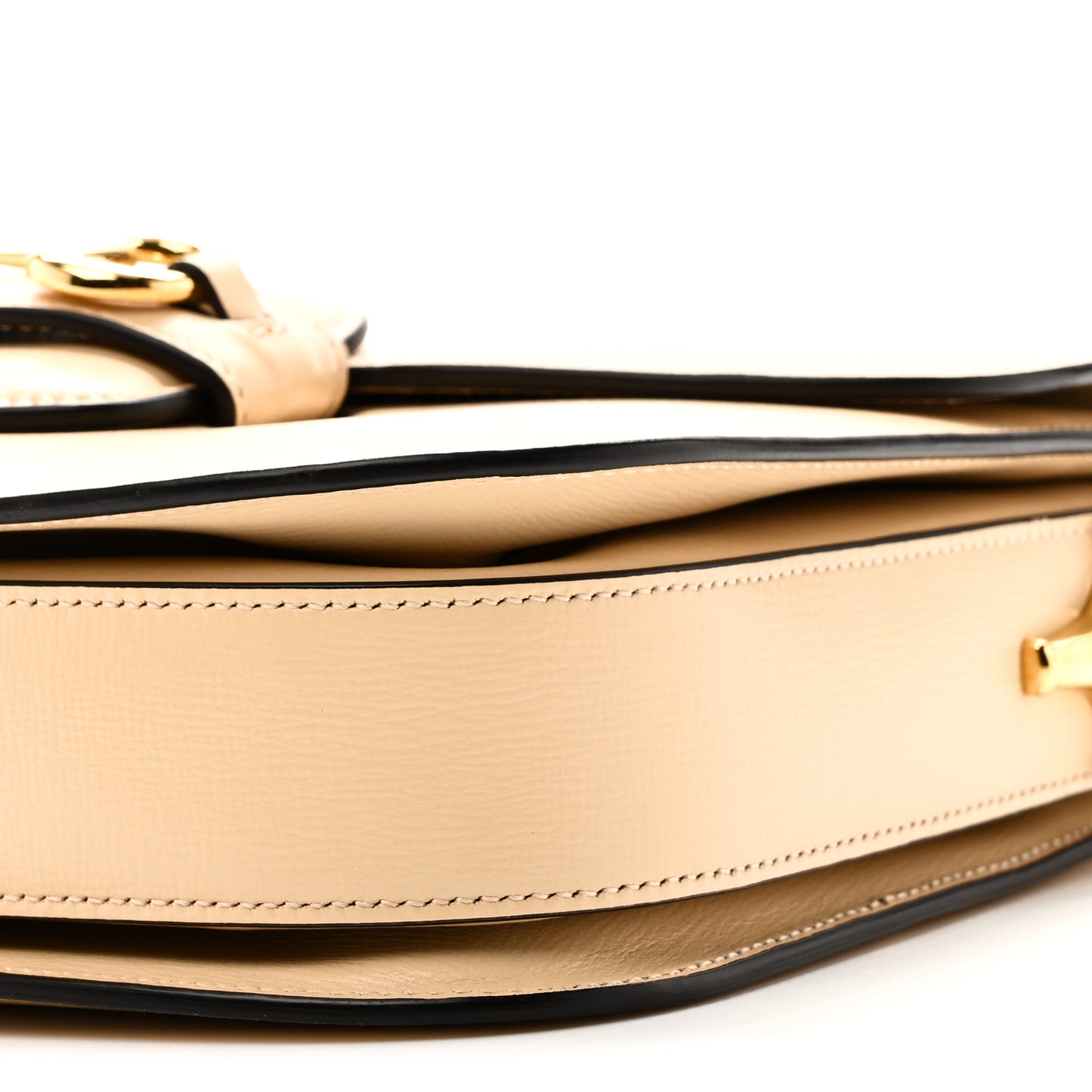 Azalea Calfskin Horsebit 1955 Shoulder Bag Bubble Tea