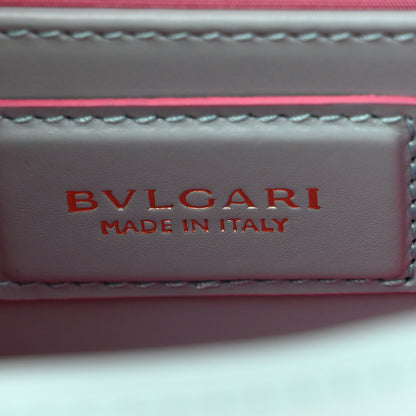 Bulgari Calfskin Serpenti Forever Crossbody Bag Light Blue 6 of 10