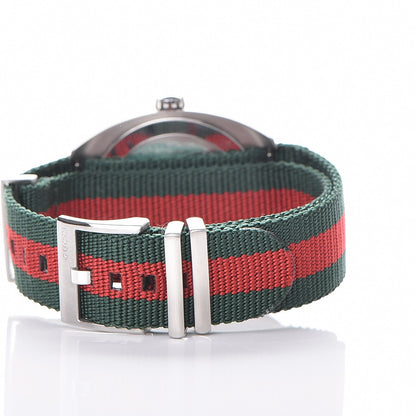 Gucci Stainless Steel Nylon 41mm GG2570 Quartz Watch Black 4 of 7