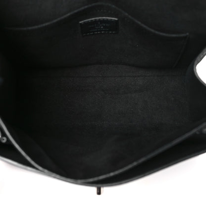 Louis Vuitton Soft Calfskin My Lockme Chain Bag BB Black 5 of 9