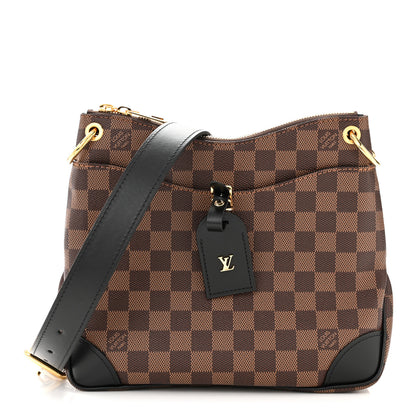 Louis Vuitton Damier Ebene Odeon PM Black 1 of 9