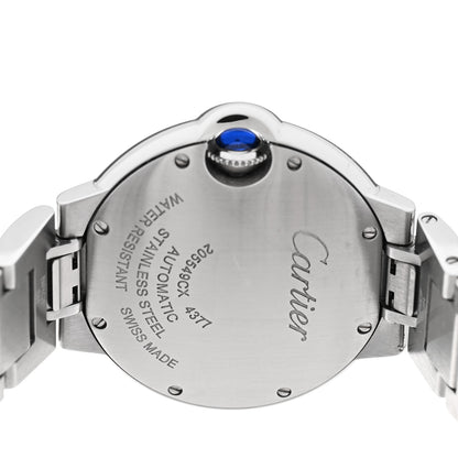 Cartier Stainless Steel 33mm Ballon Bleu De Cartier Automatic Watch 4 of 5