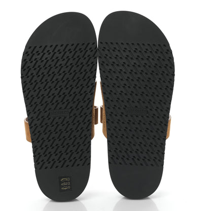 Hermes Suede Goatskin Womens Chypre Sandals 40 Naturel 5 of 8