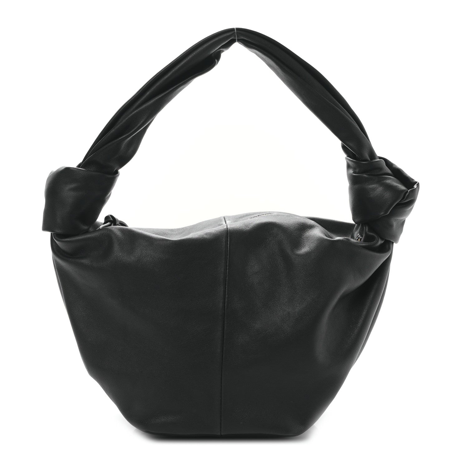 Bottega Veneta Nappa Mini Double Knot Bag Black 1 of 8