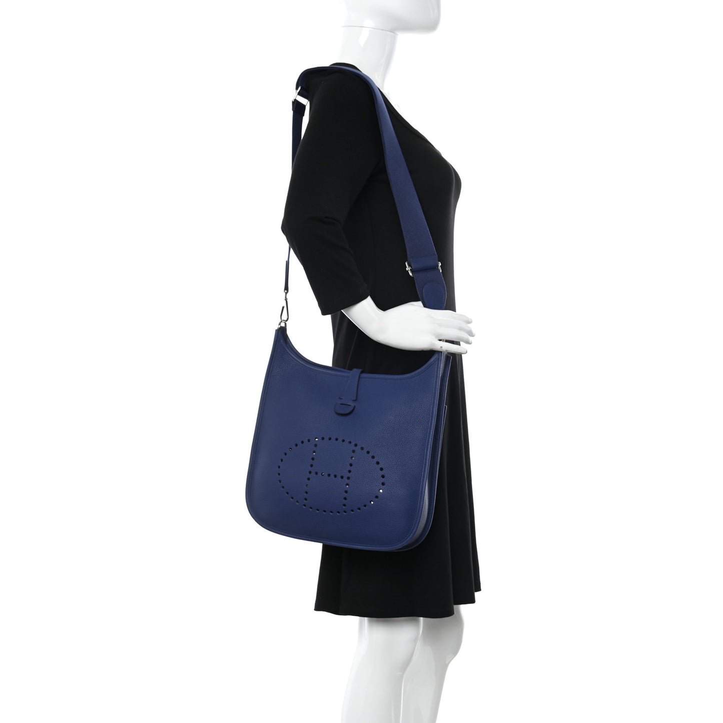 Taurillon Maurice Evelyne III PM Bleu Saphir
