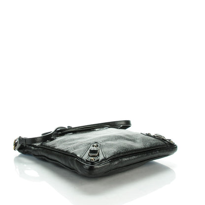 Balenciaga Agneau Classic Hardware Flat Crossbody Black 4 of 7