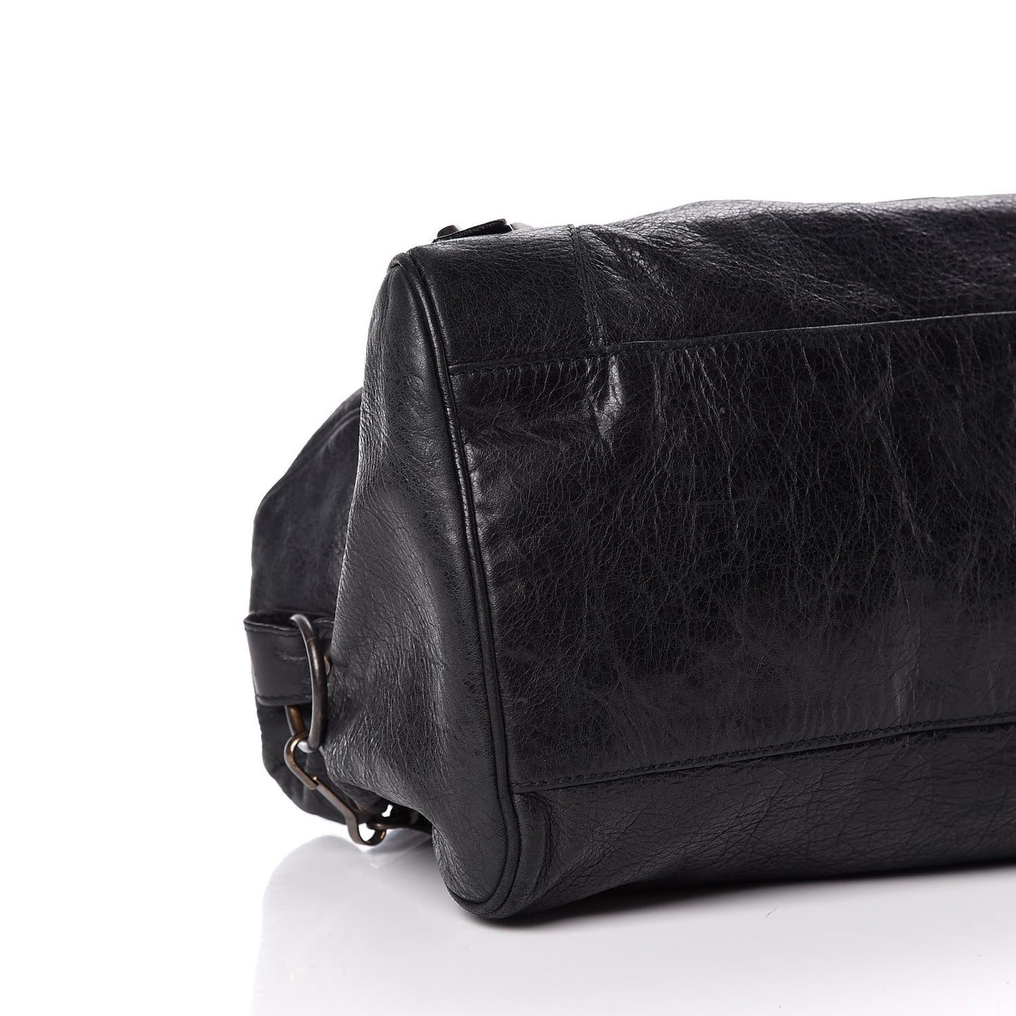 Agneau Classic Hardware Twiggy Black