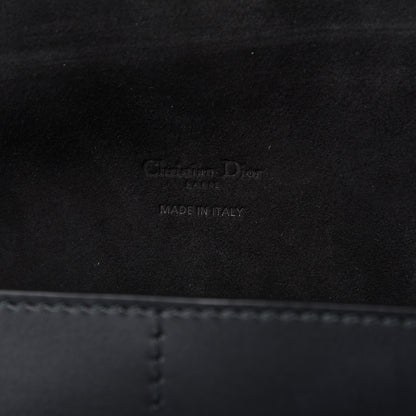 Christian Dior Calfskin Diorodeo Flap Bag Black 8 of 9