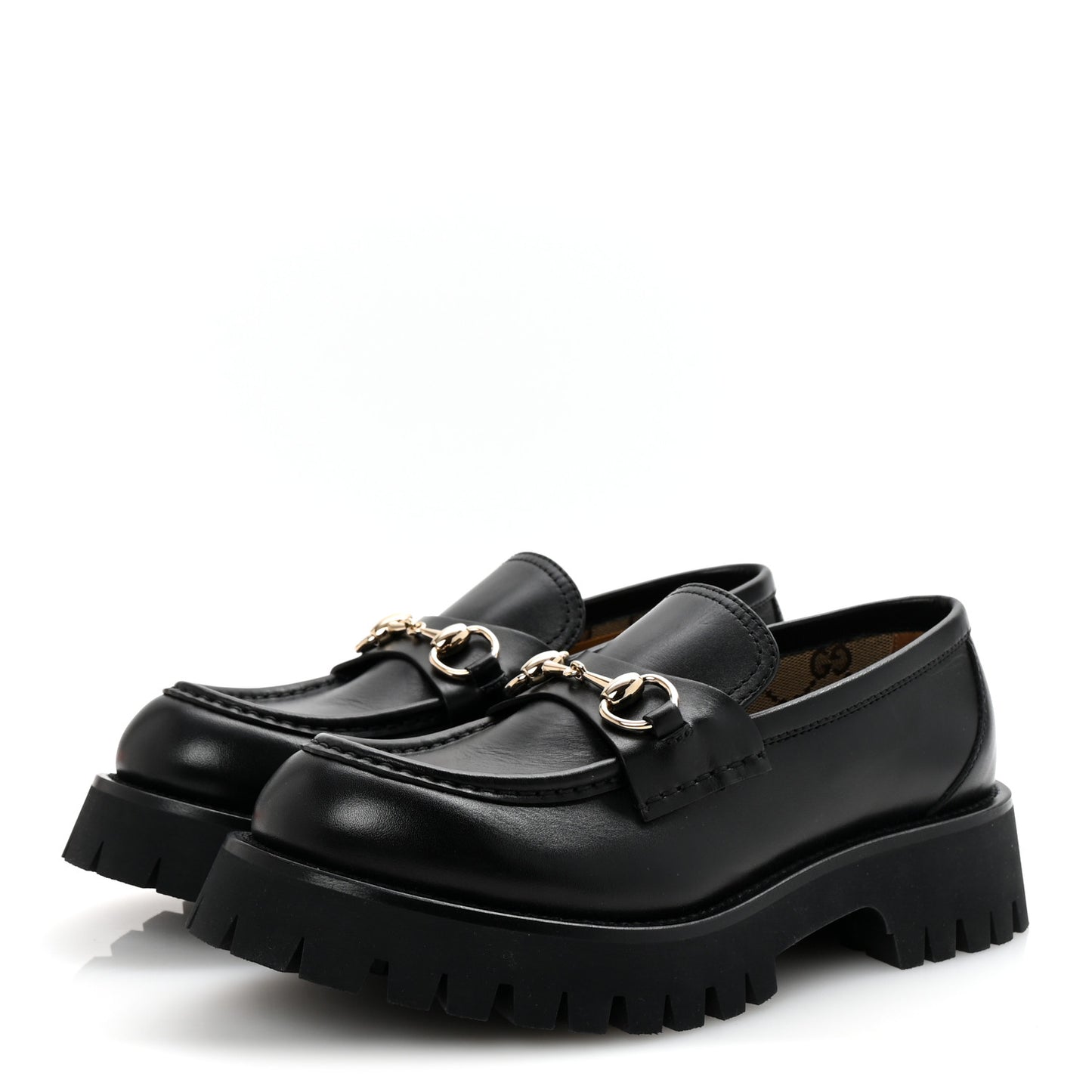 Real Betis Glamour Calfskin Horsebit Womens Mocassin Loafers 39 Black