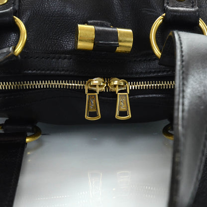 Saint Laurent Leather Oversized Muse Black 6 of 14