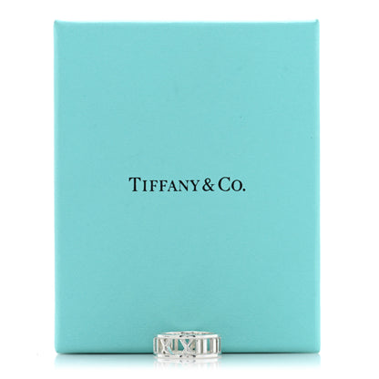 Tiffany Sterling Silver Wide Atlas Open Ring 51 5.75 5 of 5