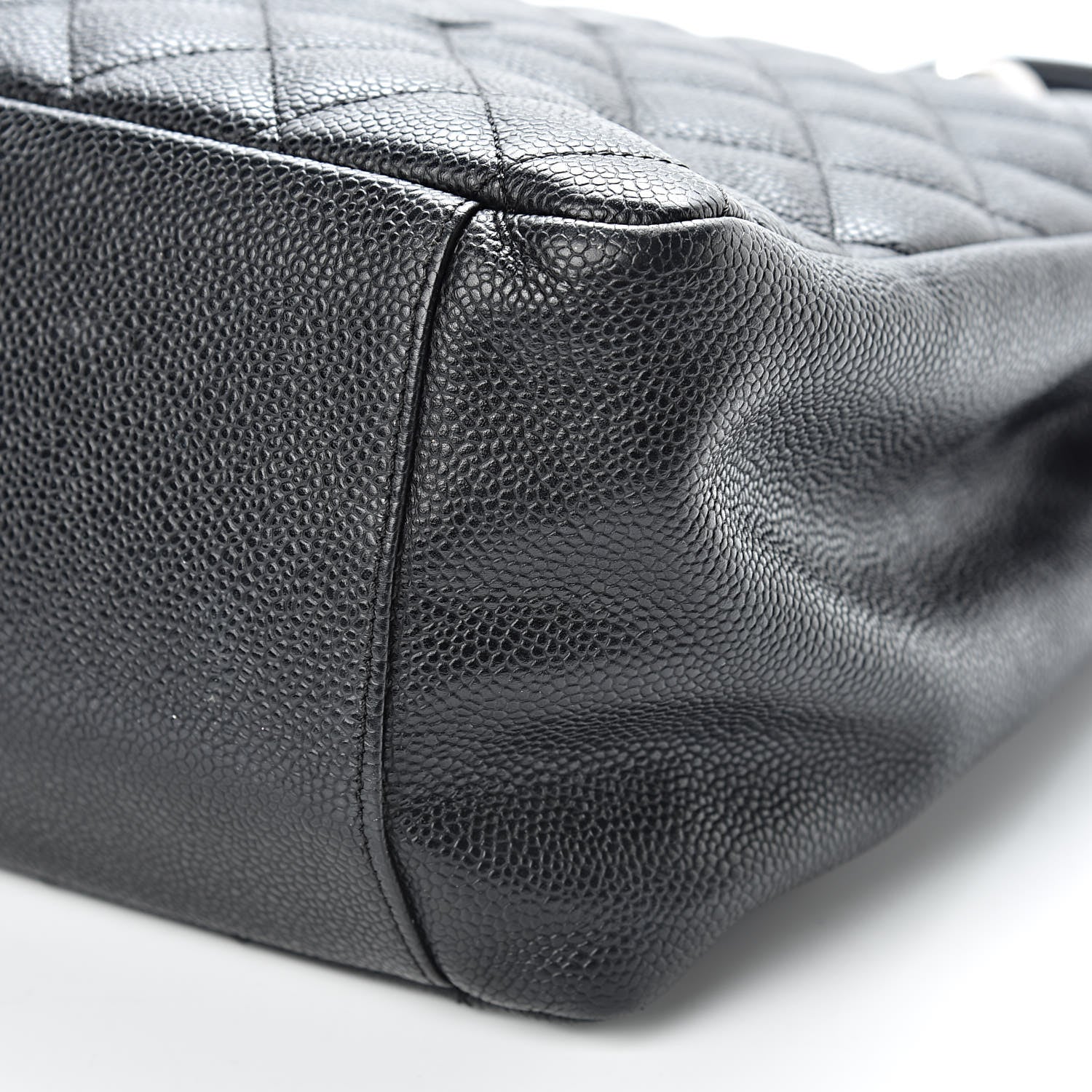 Chanel Caviar Quilted Grand Shopping Tote GST Black 12 of 16