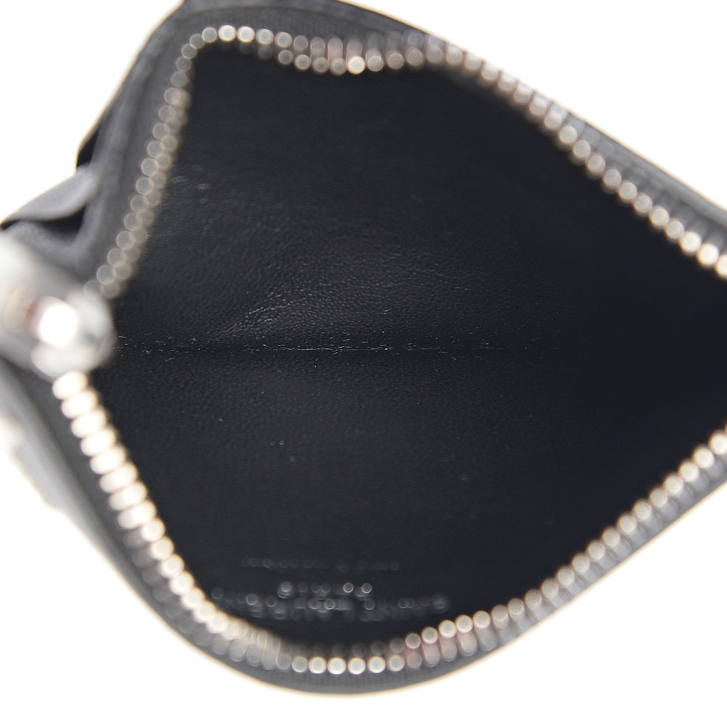 Saint Laurent Calfskin 5 Fragments Stars Zip Pouch Card Holder Black 4 of 6