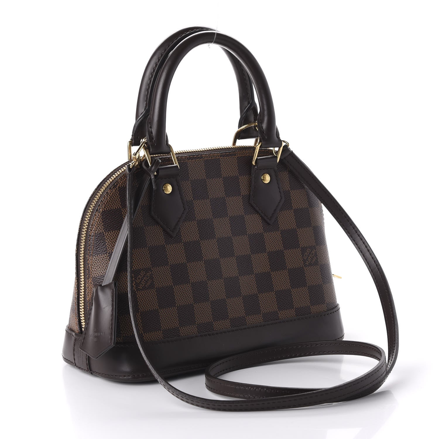 Louis Vuitton Damier Ebene Alma BB 3 of 10