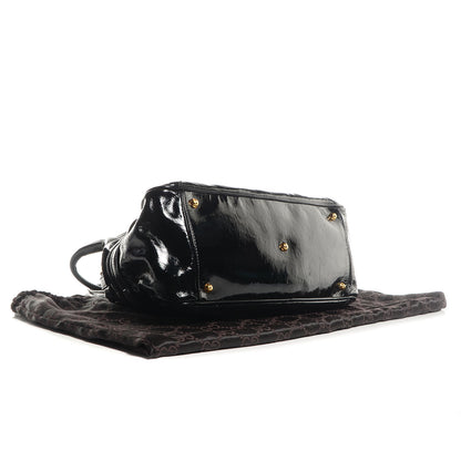 Gucci Patent Large Wave Boston Black 4 of 7