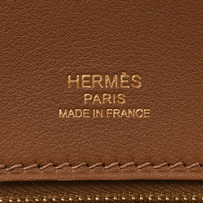 Hermes Veau Doblis Swift Grizzly Birkin 25 Alezan 6 of 12