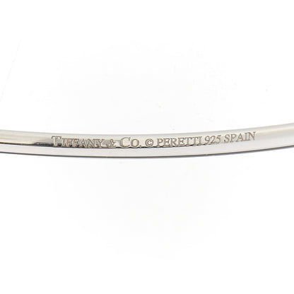 Tiffany Sterling Silver Elsa Peretti Teardrop Bangle Bracelet 2 of 3