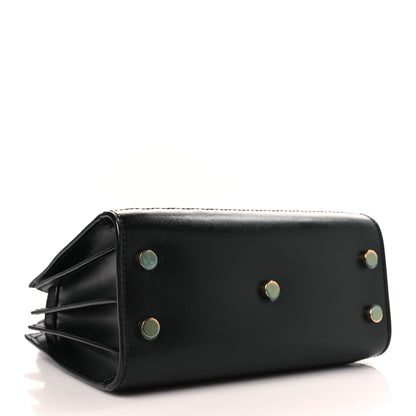 Saint Laurent Calfskin Paglia Palm Nano Sac De Jour Black Beige 4 of 8