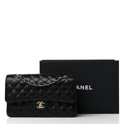 Chanel Caviar Quilted Medium Double Flap Black 10 of 10