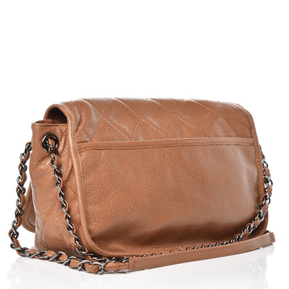 Chanel Grained Calfskin Medium Natural Beauty Messenger Beige 3 of 9