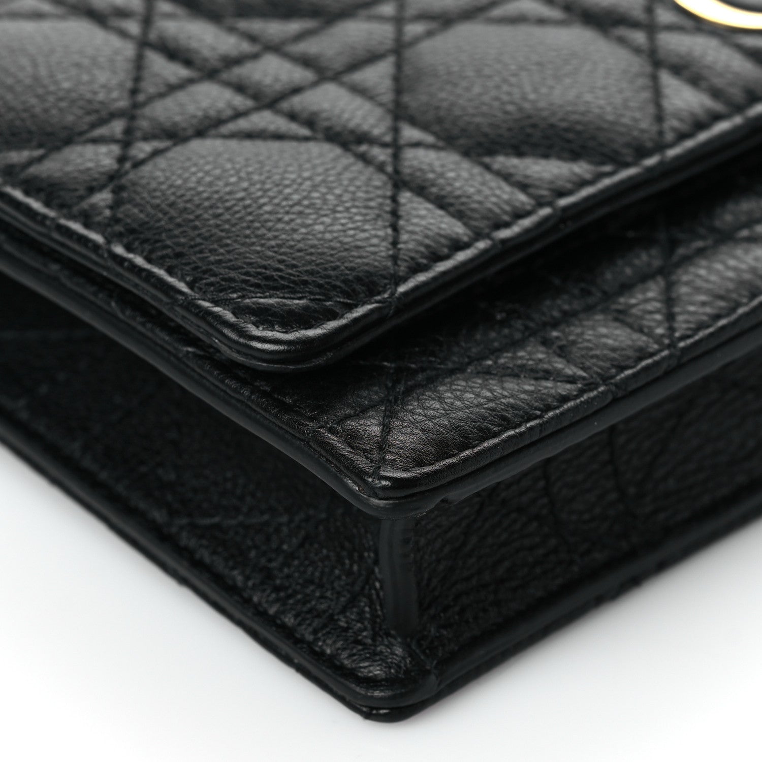 Christian Dior Supple Calfskin Caro Belt Bag Black 9 of 11