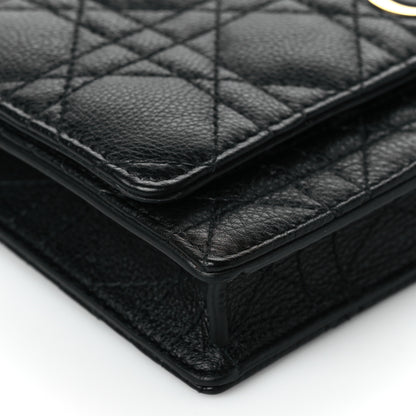 Christian Dior Supple Calfskin Caro Belt Bag Black 9 of 11
