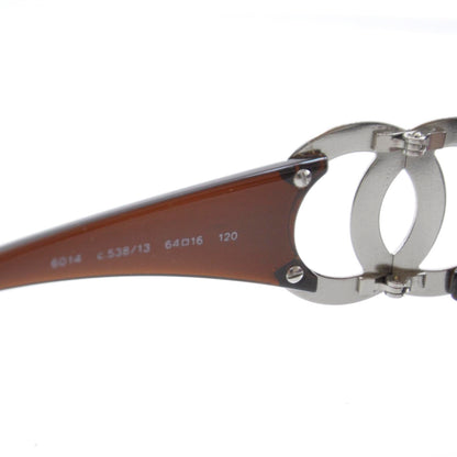 Chanel CC Sunglasses 6014 Brown 5 of 6