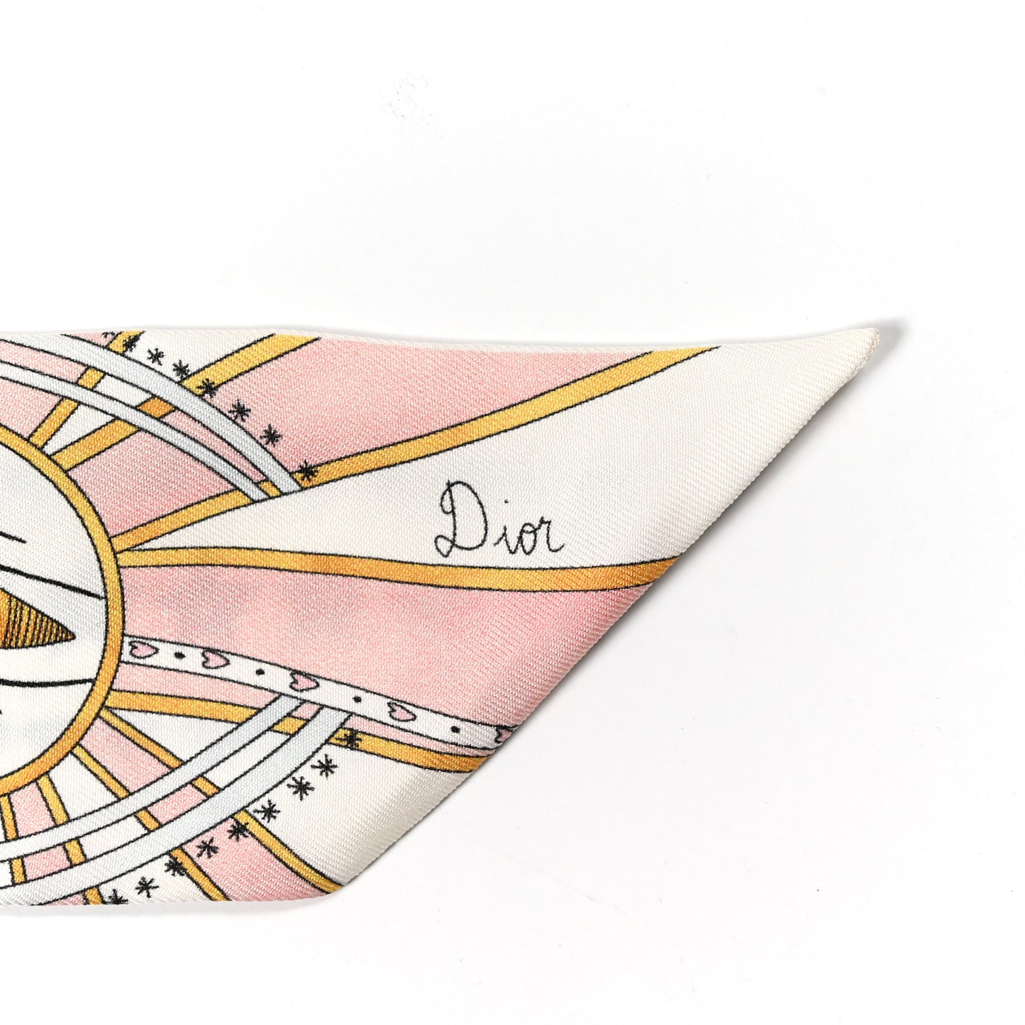 Silk High Priestess Tarot Mitzah Scarf Off White