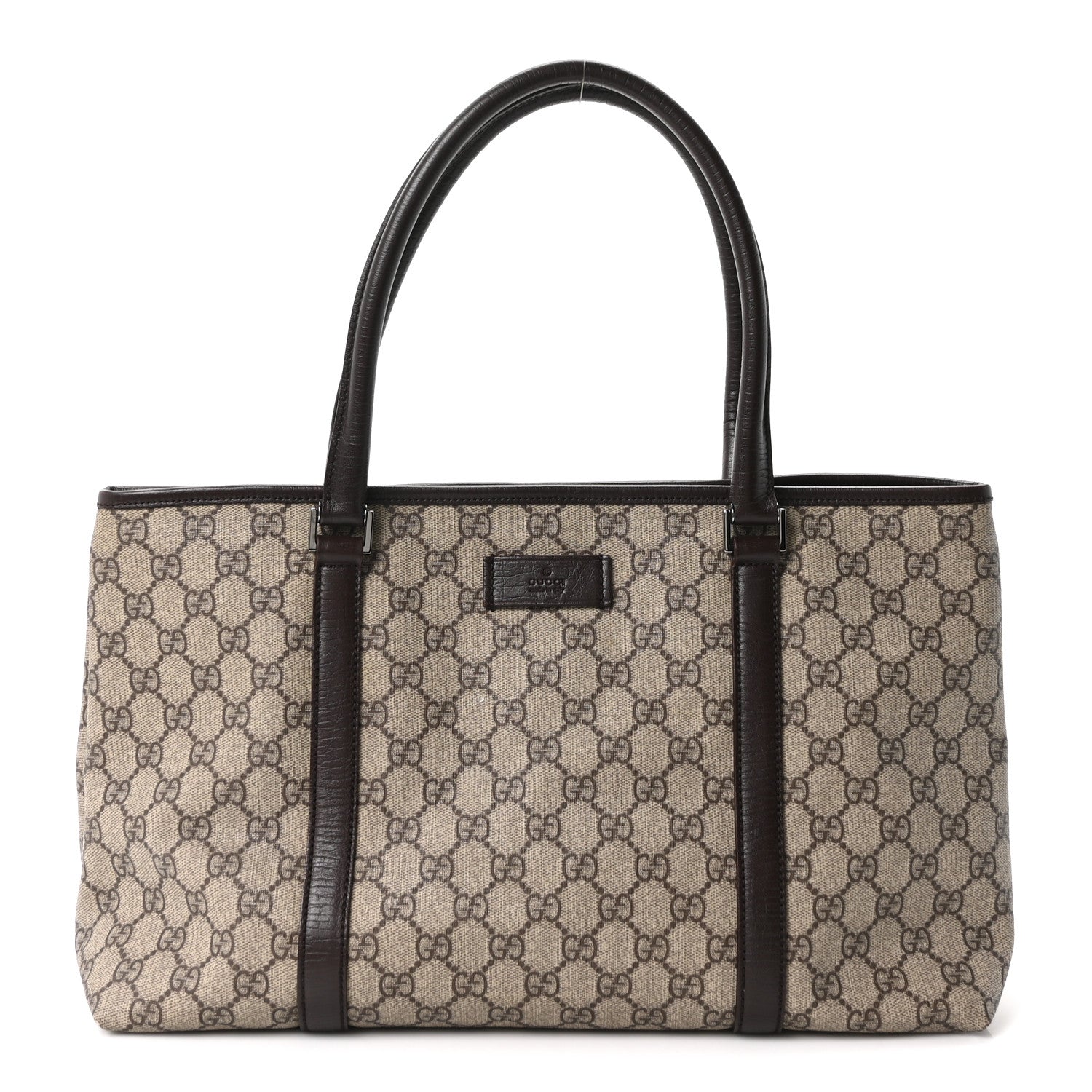 Gucci GG Plus Monogram Medium Joy Tote Dark Brown 1 of 10