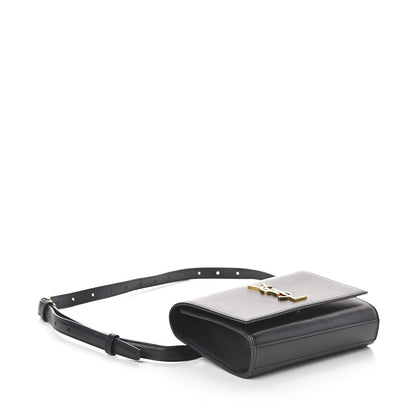 Saint Laurent Smooth Calfskin Monogram Kate Belt Bag Black 4 of 8