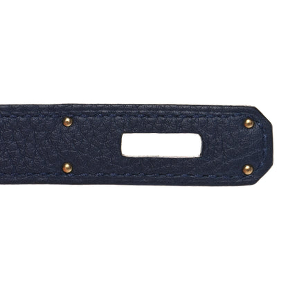 Hermes Togo Kelly Retourne 28 Bleu Nuit 31 of 39