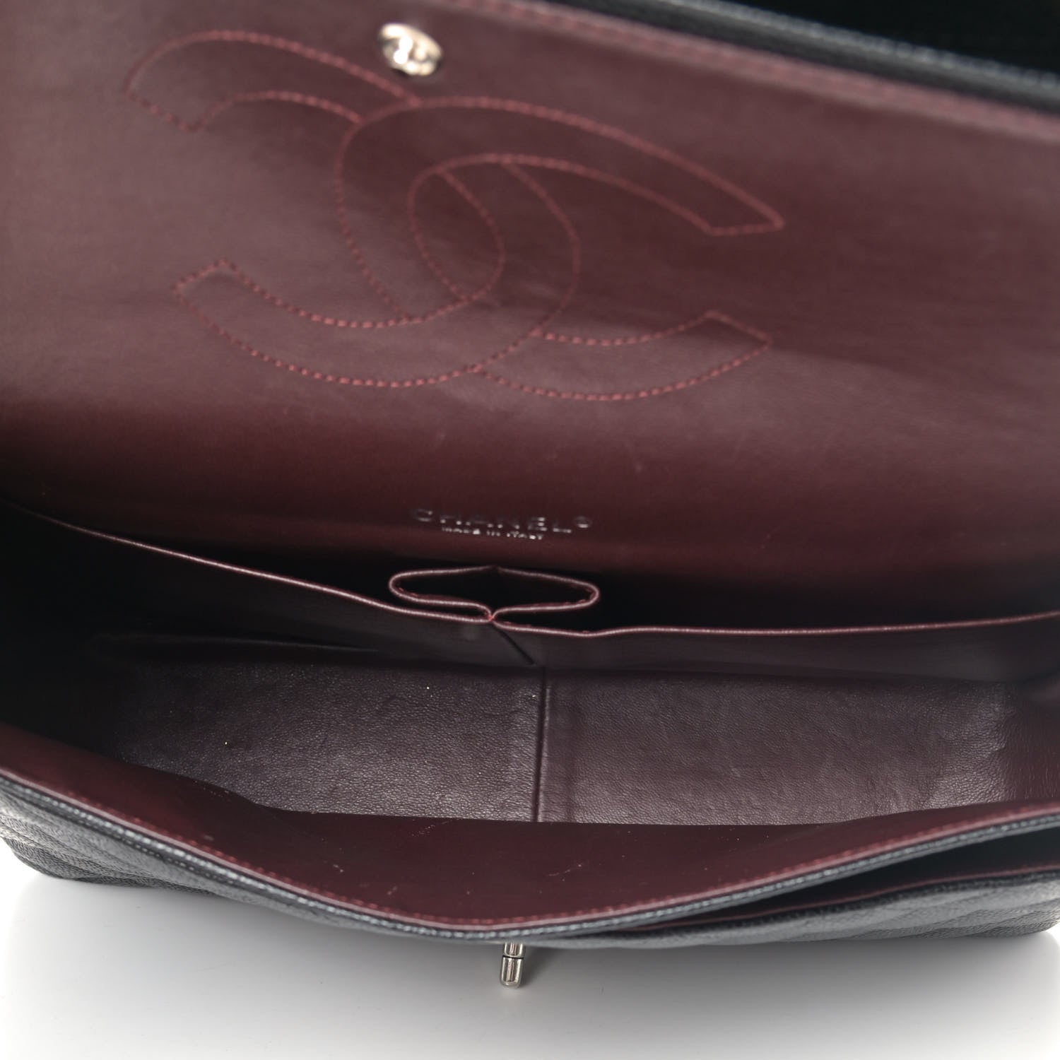 Chanel Caviar Quilted Maxi Double Flap Black 4 of 8