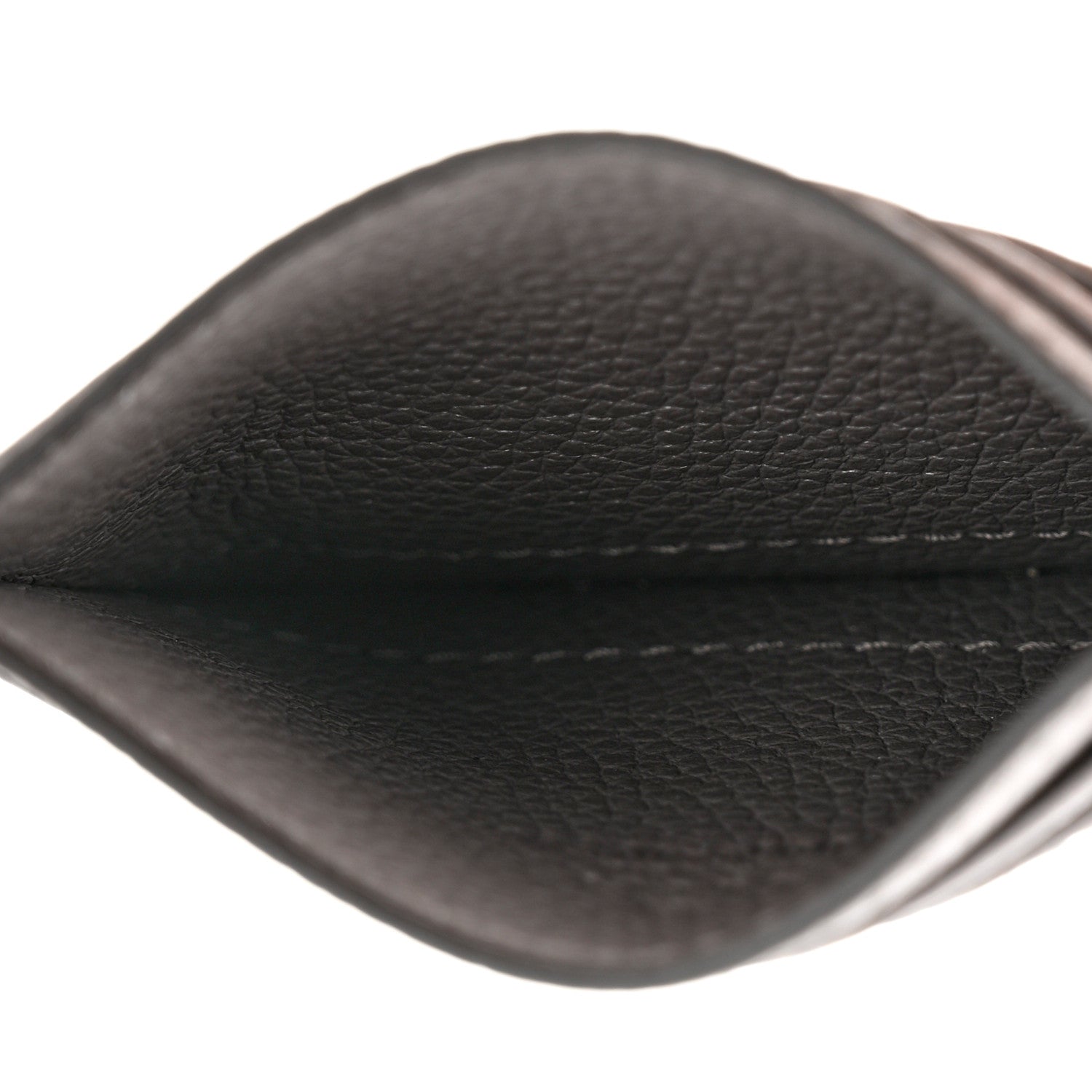 Gucci Grainy Calfskin Zumi Card Holder Dusty Grey 5 of 6