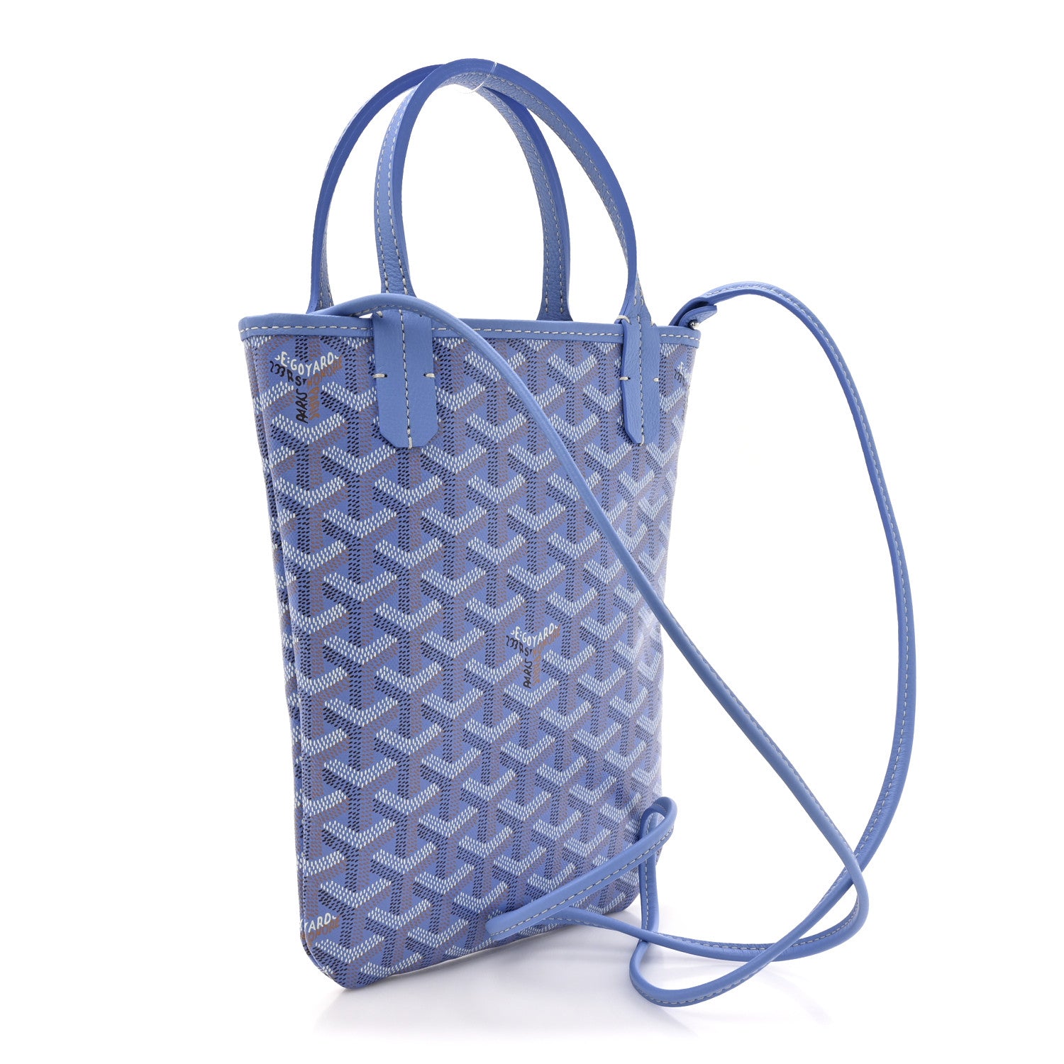 Goyard Goyardine Le Jardin Poitiers Tote PM Iris 3 of 10