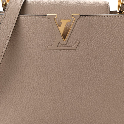 Louis Vuitton Taurillon Capucines BB Galet 7 of 9