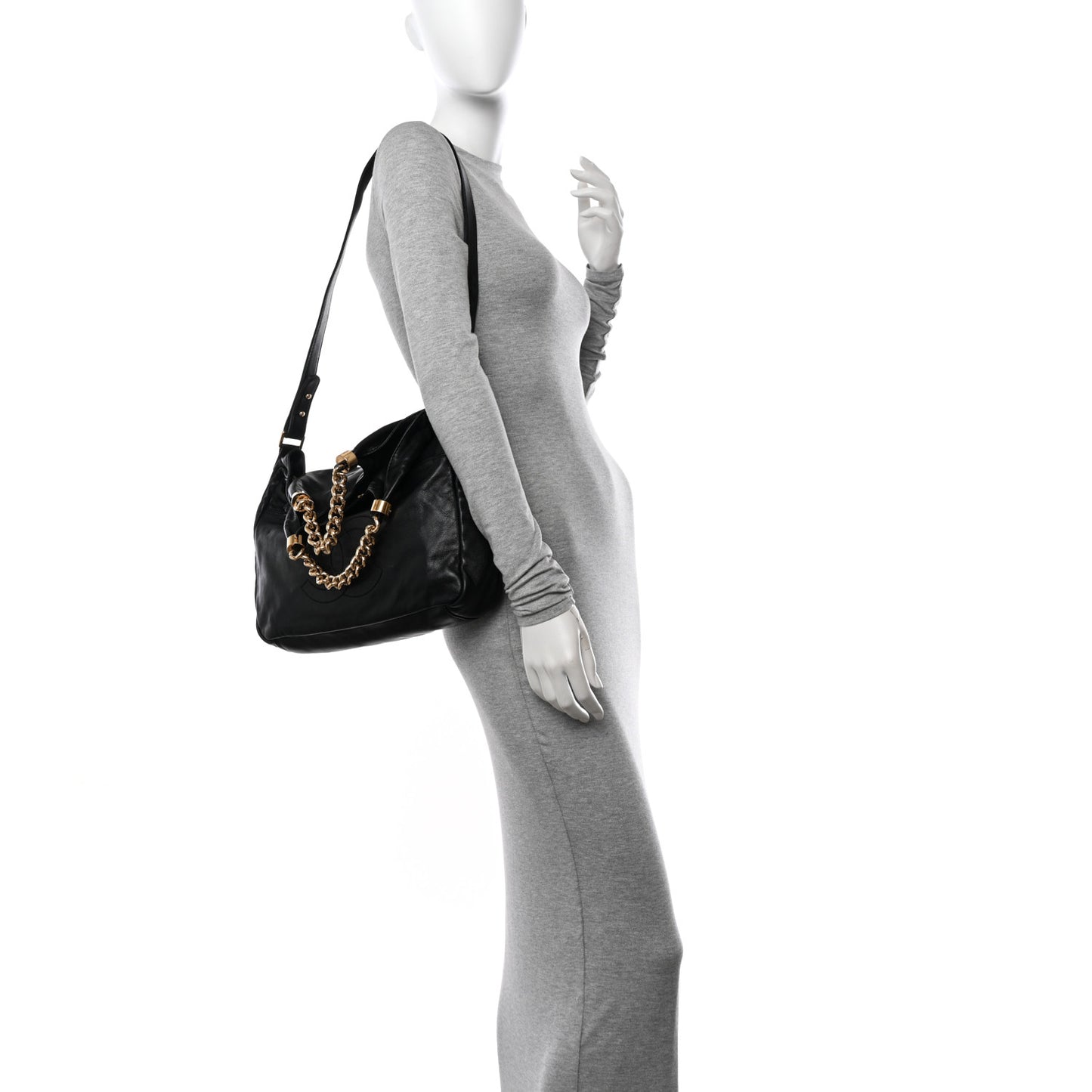Lambskin Medium Rodeo Drive Tote Black