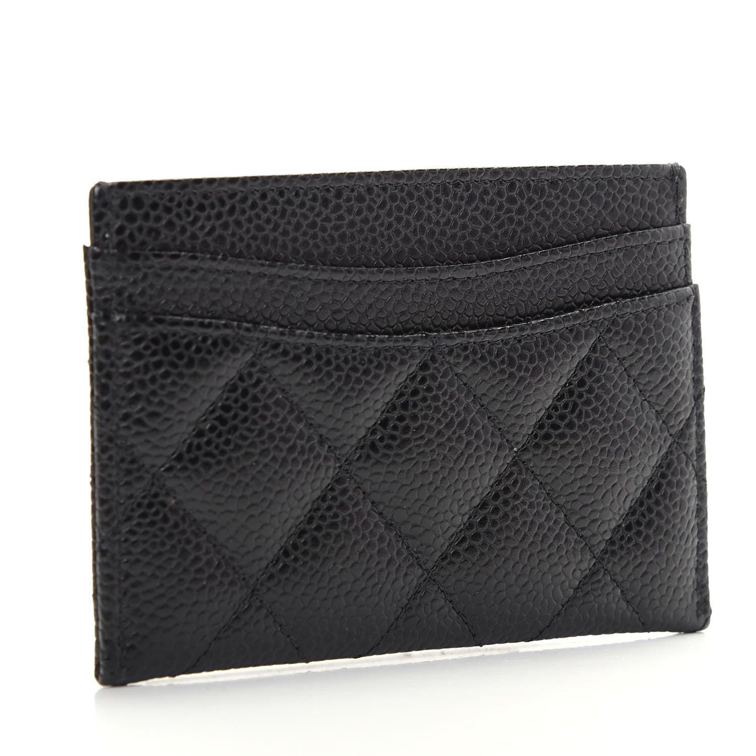 Chanel Caviar Quilted Card Holder Black 3 of 8